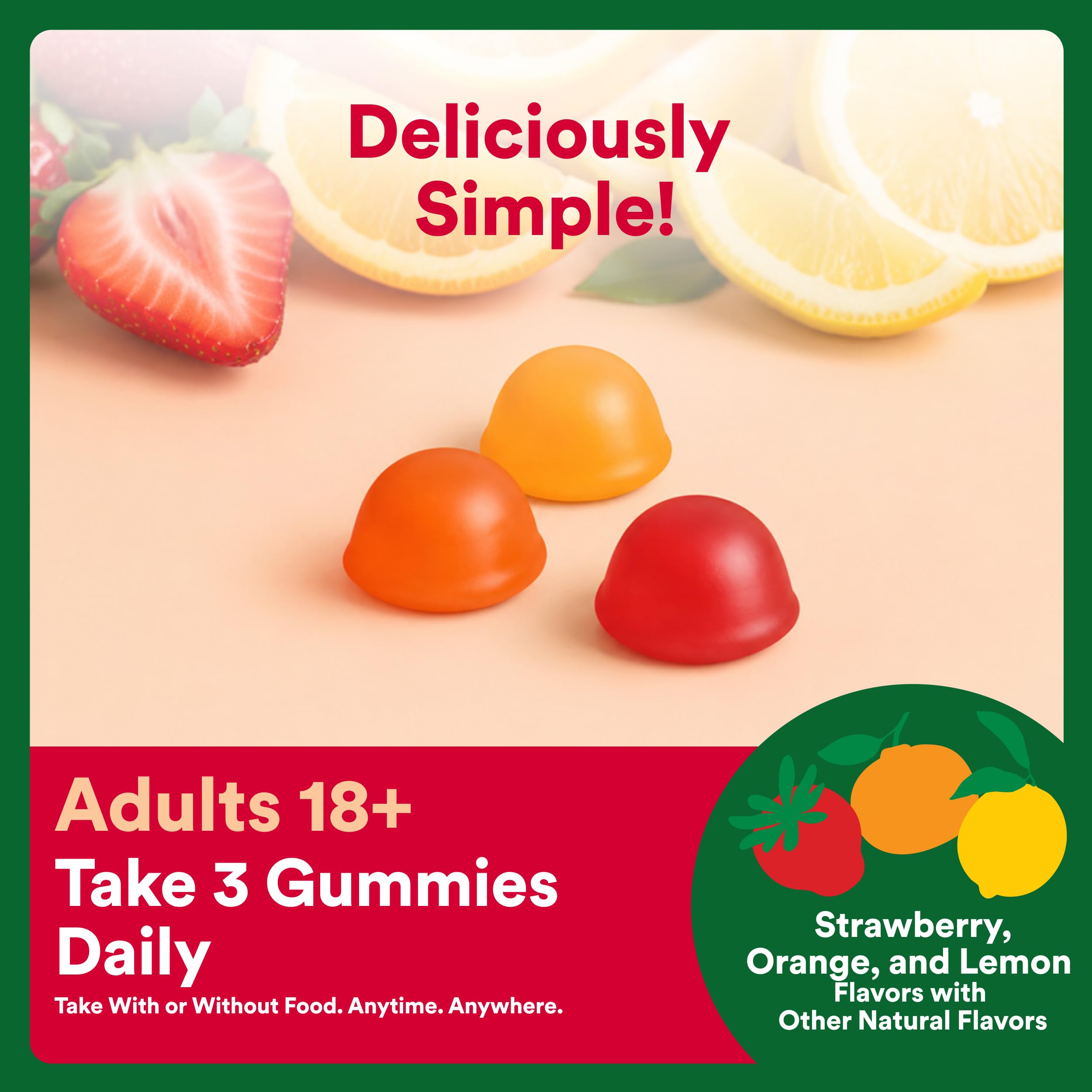 SmartyPants Adult Multi & Fiber Gummies ingredients list