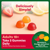 SmartyPants Adult Multi & Fiber Gummies ingredients list