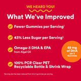 SmartyPants Adult Multi & Omegas Gummies side view