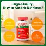 SmartyPants Kids Multi & Fiber gummy vitamins side view