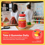 SmartyPants Kids Omega-3 Brain Gummies close-up of gummies
