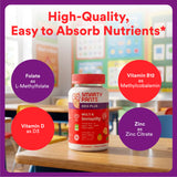 SmartyPants Kids Plus Multi & daily wellness gummy vitamins in Tangerine flavour