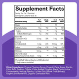 SmartyPants Kids Sleep Melatonin 0.5mg gummy supplement side view