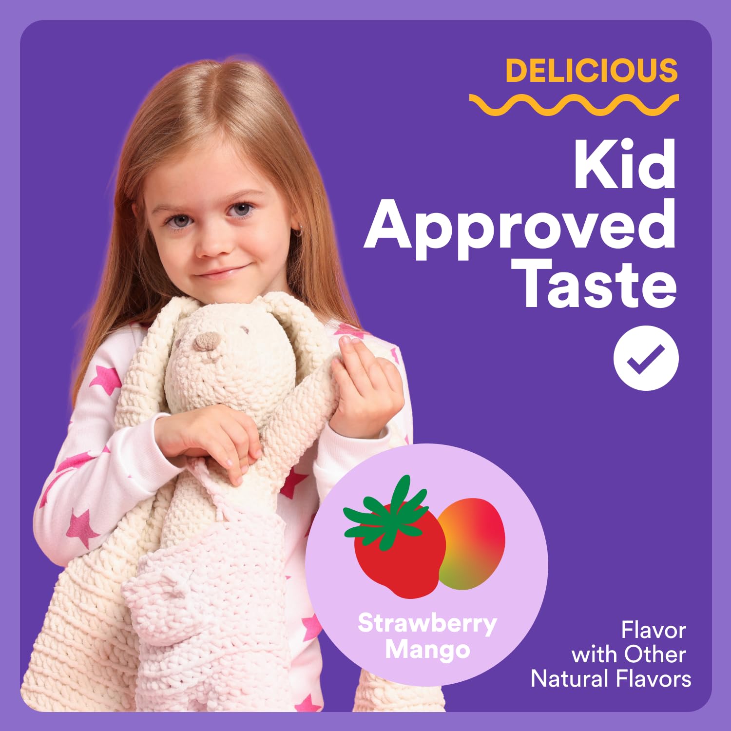 SmartyPants Kids Sleep Melatonin gummies with fruits