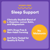 SmartyPants Kids Sleep Zero Melatonin Gummies on a kitchen counter