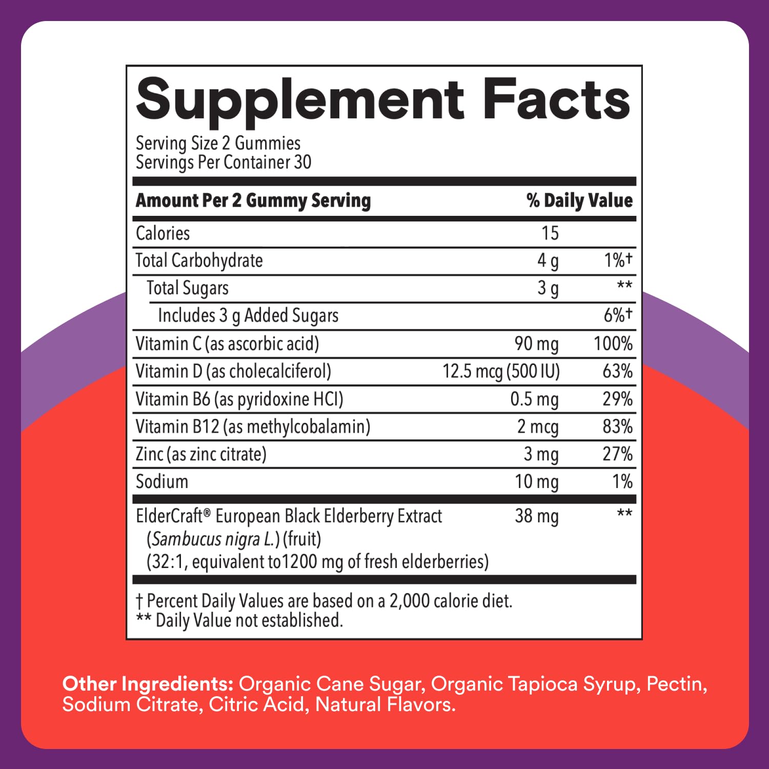 SmartyPants Kids Triple Action daily wellness Gummies with a handful of gummies