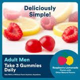 SmartyPants Men's Multivitamin Gummies bottle side view