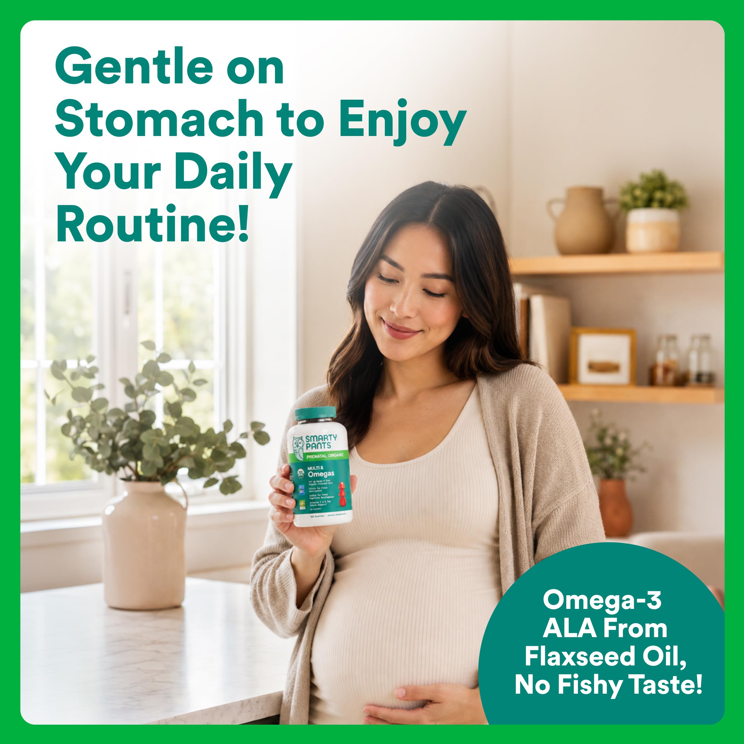 SmartyPants Organic Prenatal Gummies close-up
