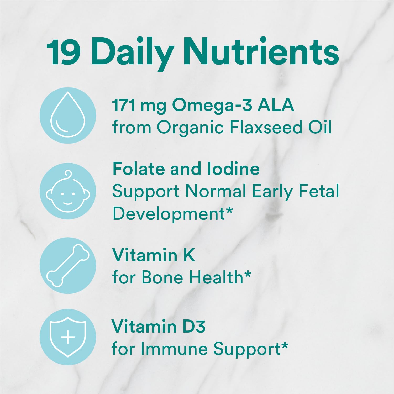 SmartyPants Organic Prenatal Gummy Multivitamin close-up of gummies