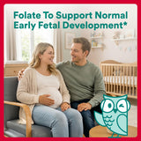 SmartyPants Organic Prenatal Multi & Probiotics side view packaging