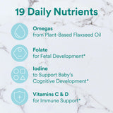 SmartyPants Prenatal Gummies with ingredients list