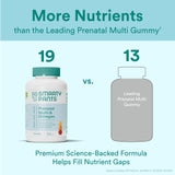 SmartyPants Prenatal Multi & Omega Gummies strawberry banana flavour close-up