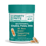 SmartyPants Prenatal Multivitamin Capsules front view with packaging