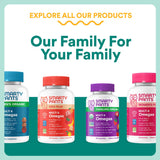 SmartyPants Prenatal Multivitamin Capsules lifestyle shot with mother and baby