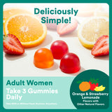 SmartyPants Prenatal Multivitamin Gummies bottle side view