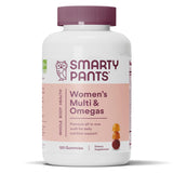 SmartyPants Women's Multi & Omega Gummies front view