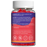 SmildeHeal Calcium Magnesium Gummies bottle side view, 60 count