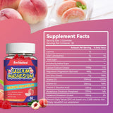SmildeHeal Calcium Magnesium Gummies bottle with mixed berry flavour