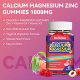 SmildeHeal Calcium Magnesium Gummies ingredients list