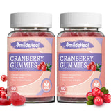 SmildeHeal Cranberry D-Mannose Gummies front view