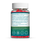 SmildeHeal Gummy Multivitamins with a measuring spoon for serving size