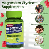 SmildeHeal Magnesium Glycinate Gummies with fruits