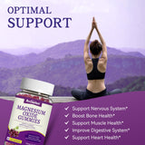 SmildeHeal Magnesium Gummies packaging with natural grape flavour