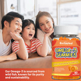 SmildeHeal Omega-3 Fish Oil Gummies in a lifestyle setting