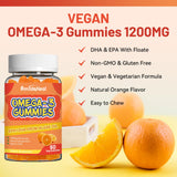 SmildeHeal Omega-3 Fish Oil Gummies opened package showing contents