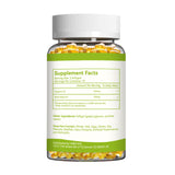 SmildeHeal Oregano Oil Softgels showing serving size of 2 softgels