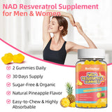 SmildeHeal Resveratrol Gummies bottle side view