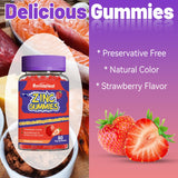 SmildeHeal Zinc Gummies showing two gummies