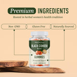 SMNutrition Black Cohosh Gummies close-up of gummies