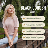SMNutrition Black Cohosh Gummies side view showing peach flavour