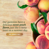 SMNutrition Black Cohosh Gummies with fresh peaches