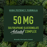 SMNutrition Broccoli Sprout Extract 50MG Activated Sulforaphane packaging