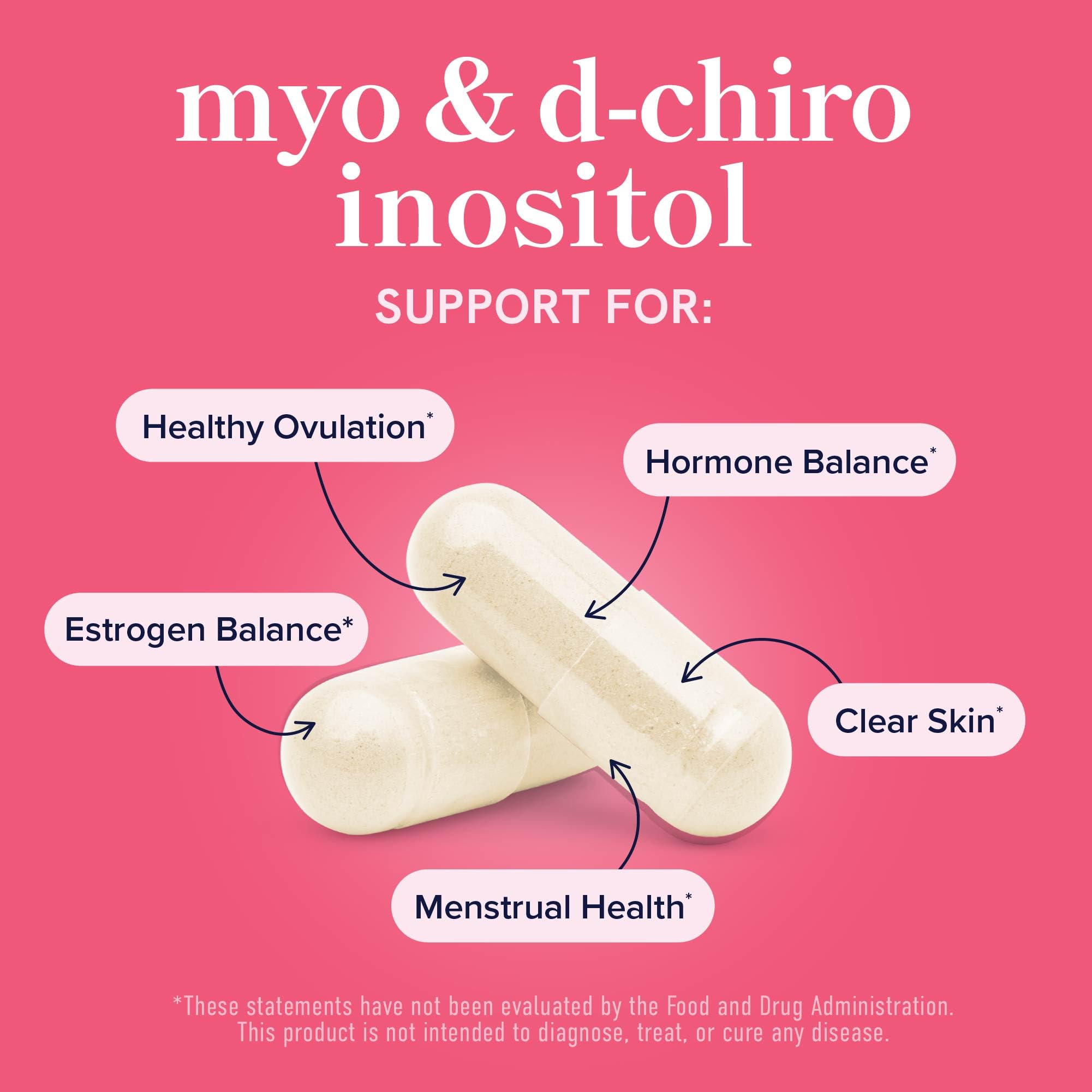 SMNutrition Myo & D-Chiro Inositol Supplement side view