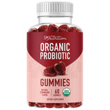 SMNutrition Organic Probiotic Gummies 60 count front view