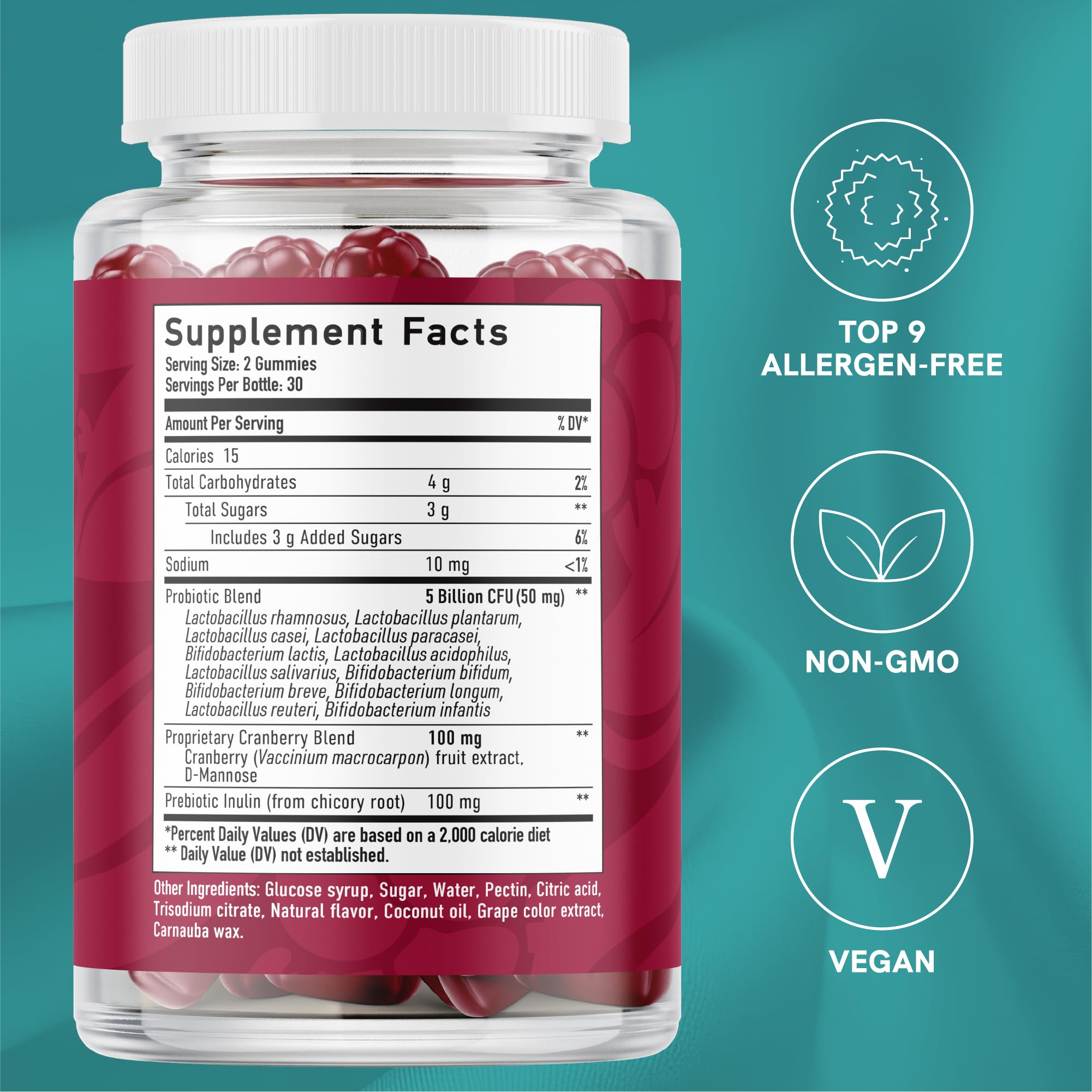 SMNutrition Probiotic Gummies in a lifestyle setting