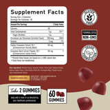 SMNutrition Sugar-Free Cinnamon Gummies packaging side view