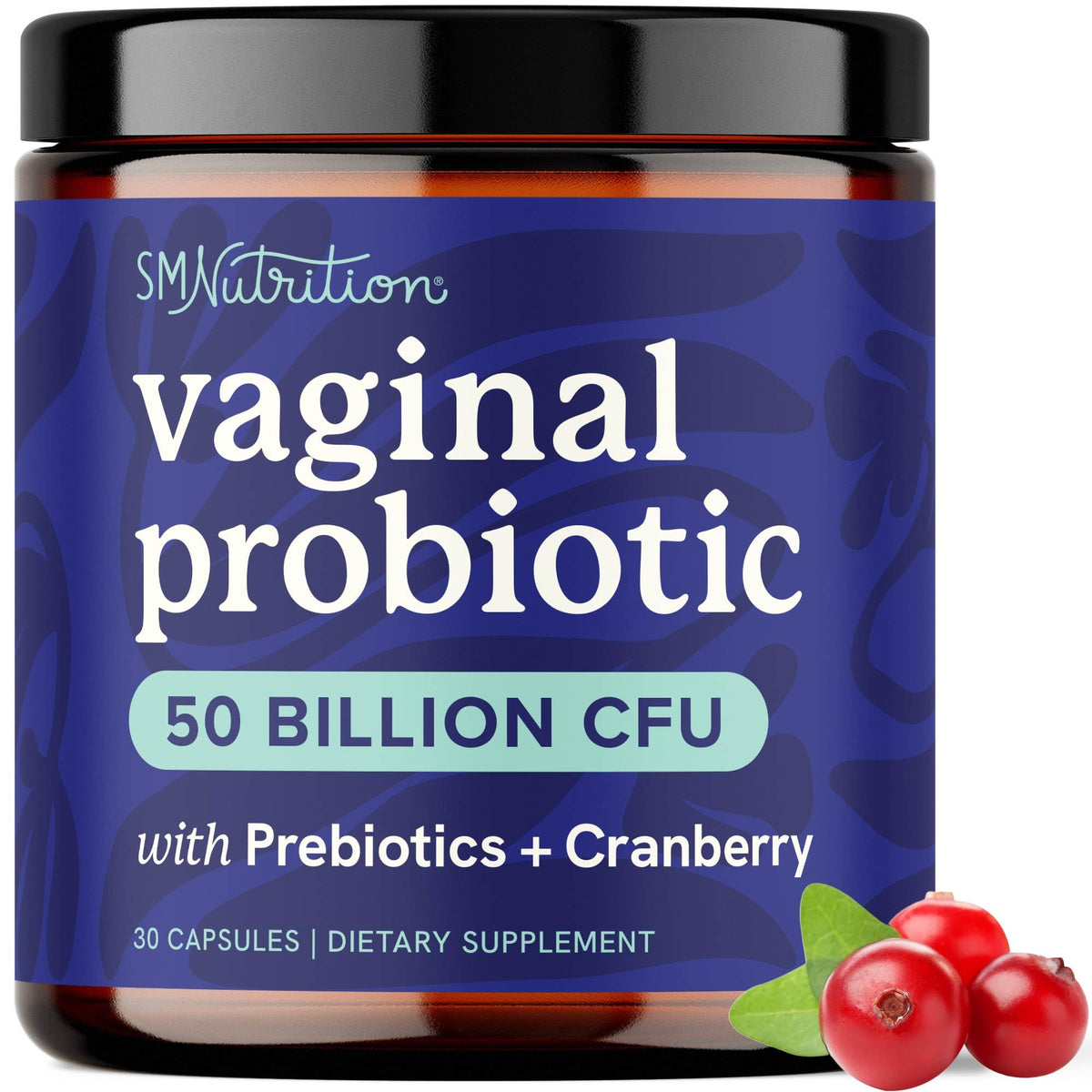 SMNutrition Vaginal Probiotic 50B CFU front view