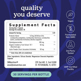 SMNutrition Vaginal Probiotic 50B CFU ingredients list