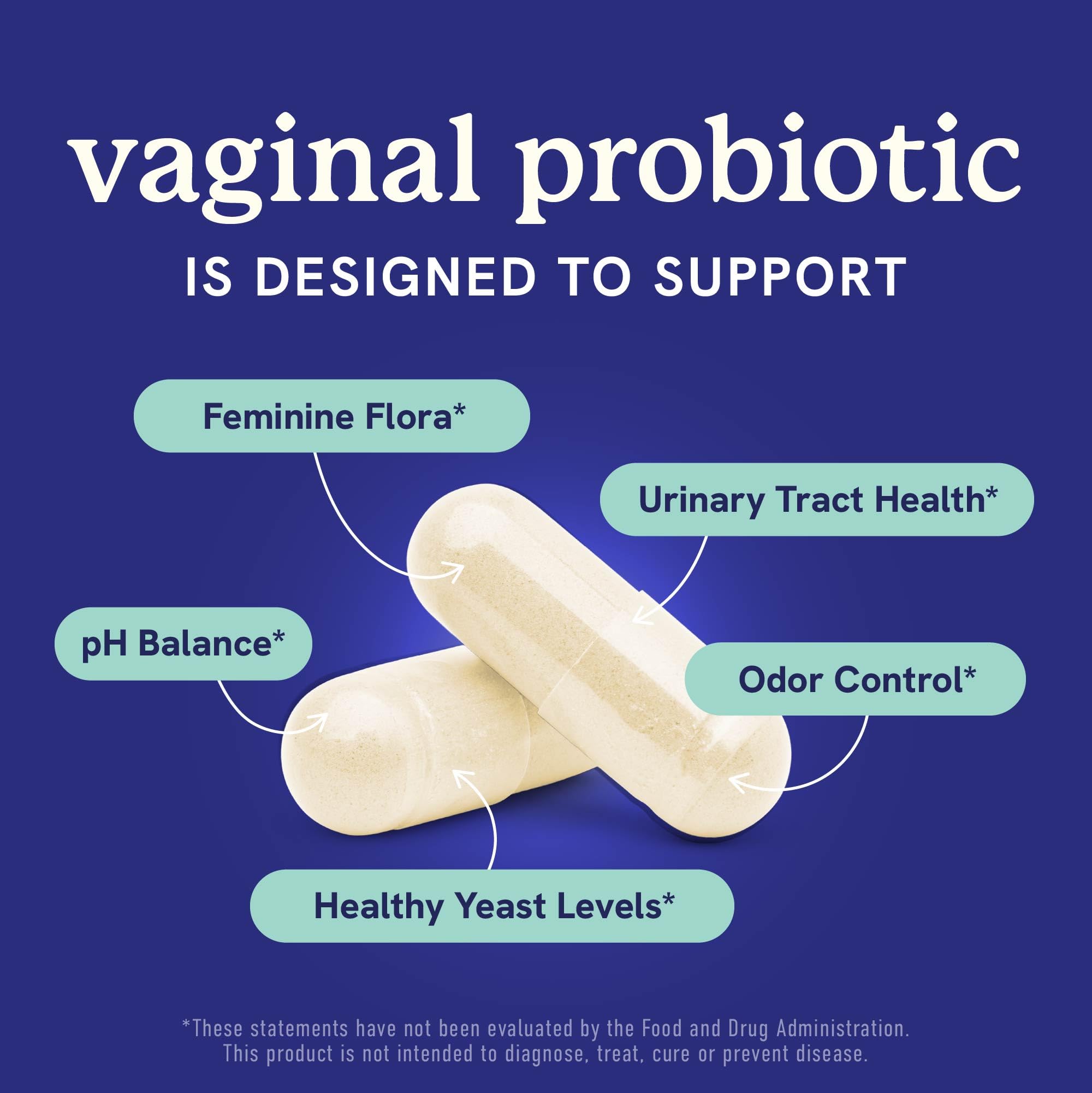 SMNutrition Vaginal Probiotic 50B CFU side view