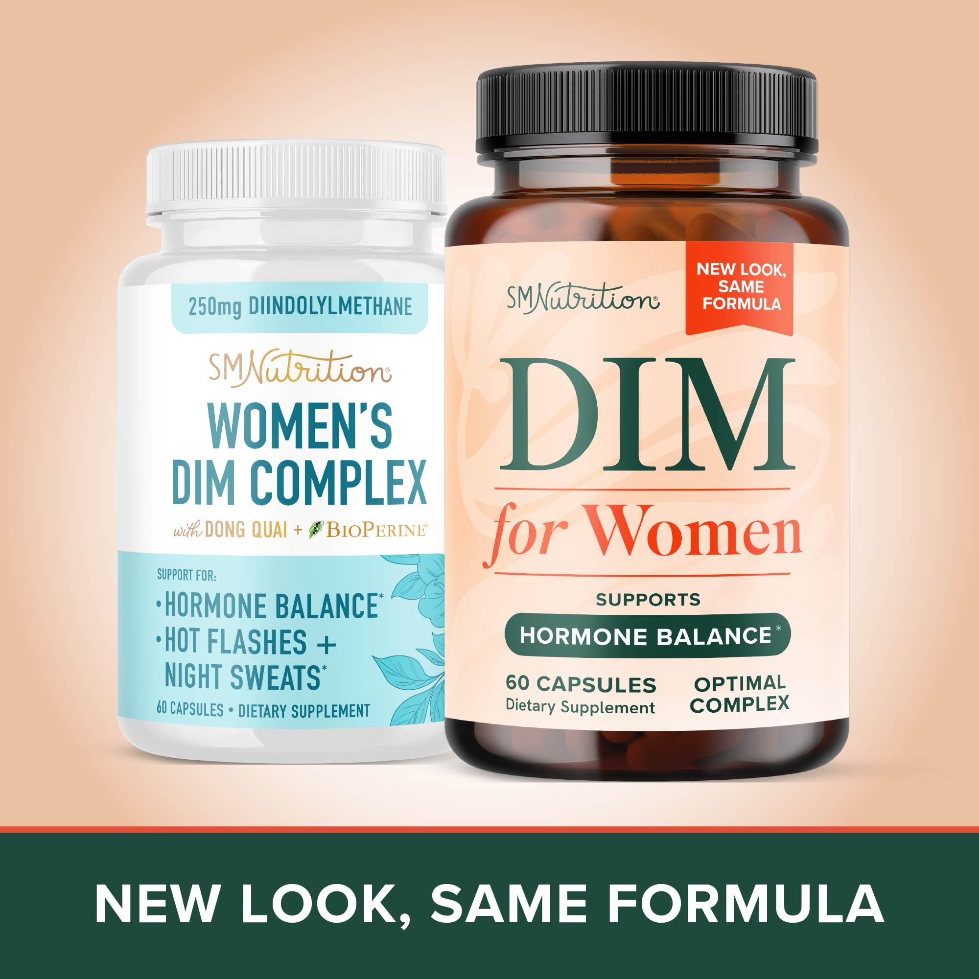 SMNutrition Women's DIM Complex 250mg capsule close-up