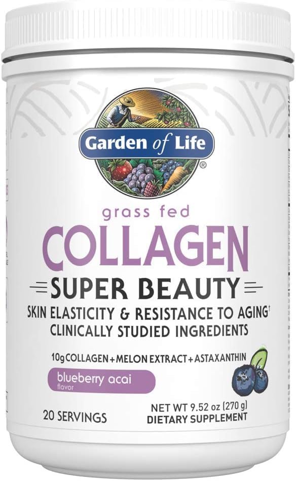 Smoothie made with Garden of Life Collagen Powder Beauty 50g