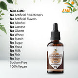 SMSHEALTHPRODUCTS.com Lion’s Mane Mushroom Extract bottle side view