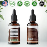 SMSHEALTHPRODUCTS.com Lion’s Mane Mushroom Extract liquid drops in a glass