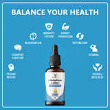 SMSHEALTHPRODUCTS.com Organic L-Methylfolate 5-MTHF Drops label close-up