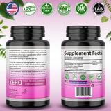 SMSHEALTHPRODUCTS.com Pueraria Mirifica 500mg Capsules bottle with label