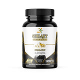 SMSHEALTHPRODUCTS.com Shilajit Capsules front view with bottle label